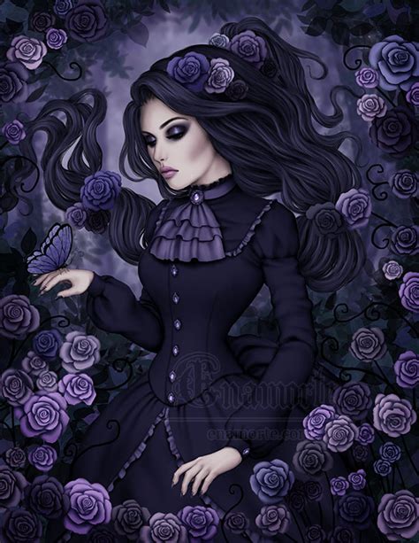 Mystic witch of the shadowy rose